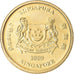 Moeda, Singapura, 5 Cents, 2009