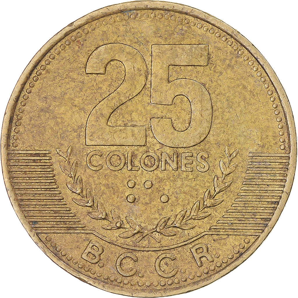 Coin, Costa Rica, 25 Colones, 2003