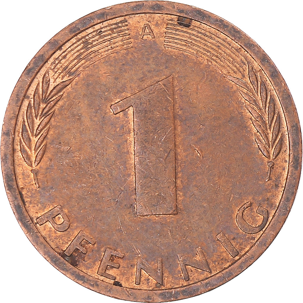 Münze, Deutschland, Pfennig, 1993