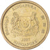 Münze, Singapur, 5 Cents, 2007