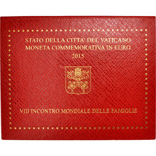 Vatican, 2 Euro, 2015, MS(65-70), Bi-Metallic