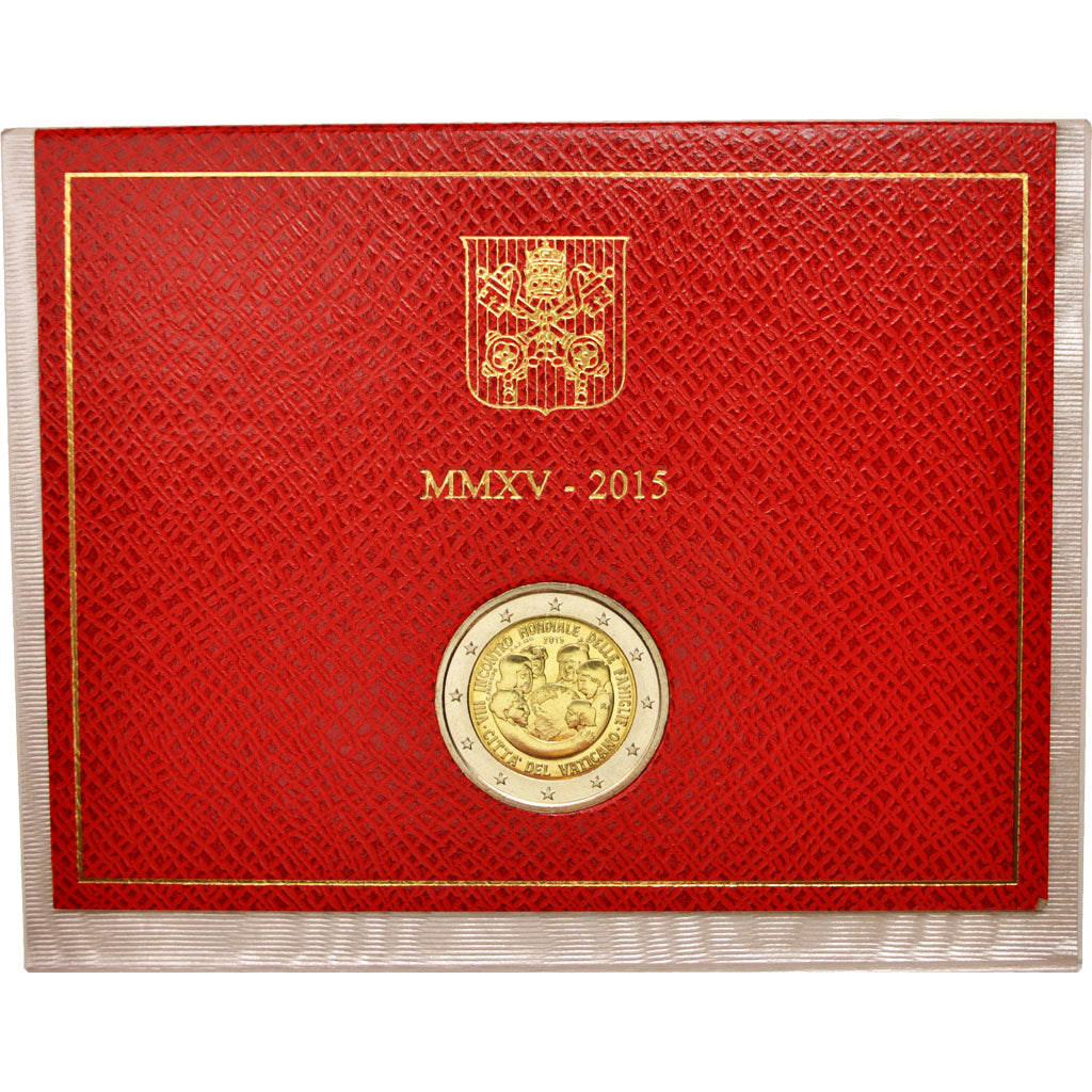 Vatican, 2 Euro, 2015, MS(65-70), Bi-Metallic
