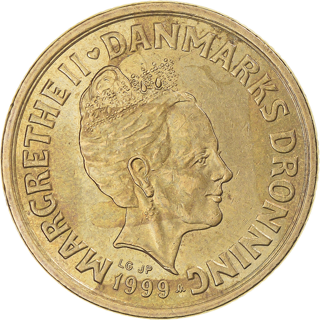 Monnaie, Danemark, 20 Kroner, 1999
