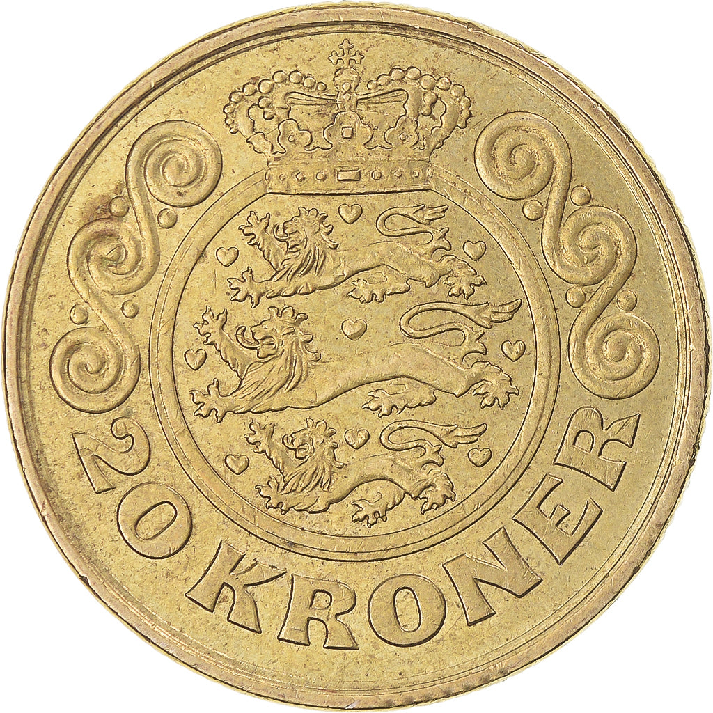 Monnaie, Danemark, 20 Kroner, 1999
