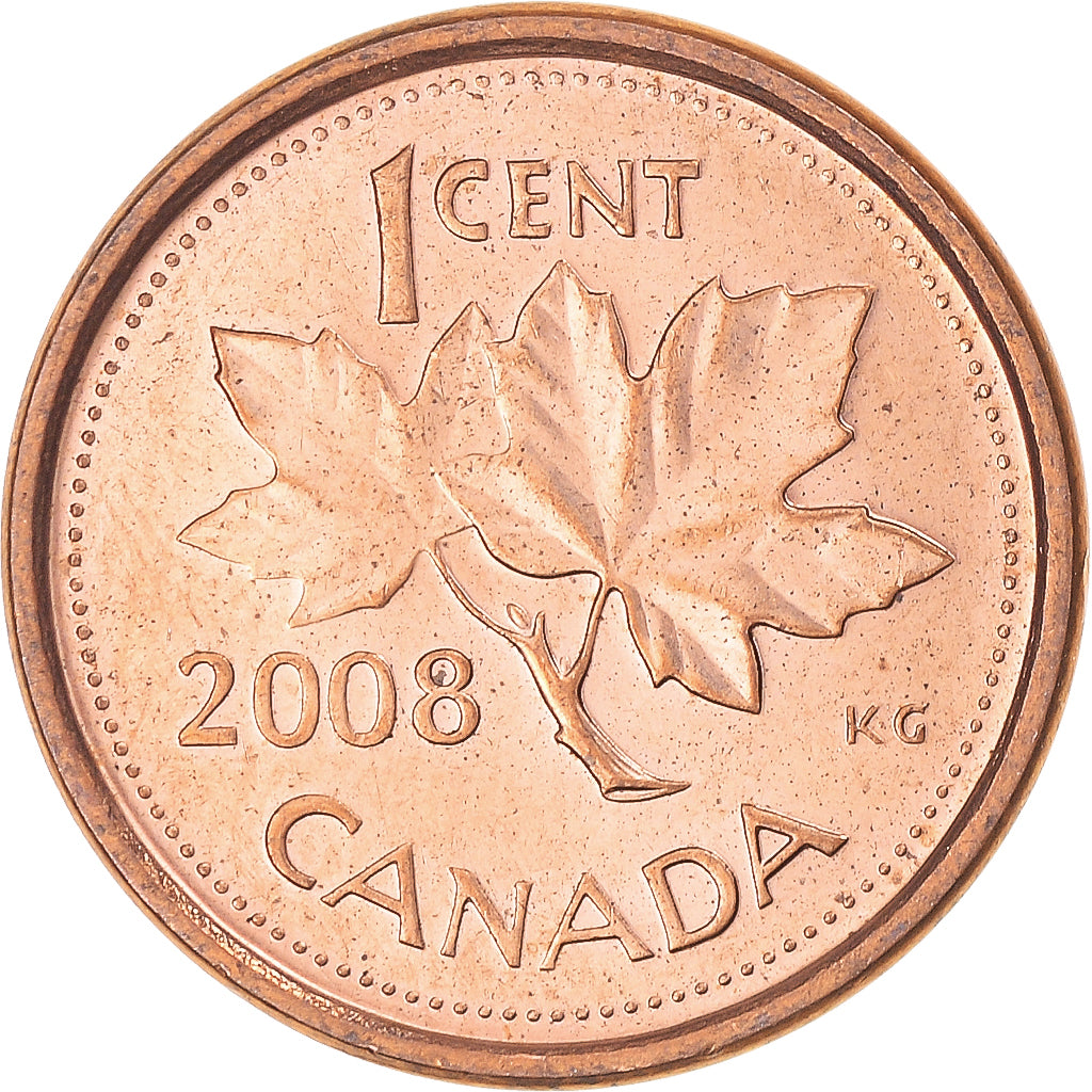 Munten, Canada, Cent, 2008