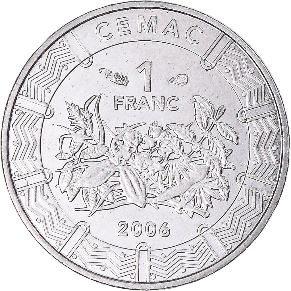 Moneda, Estados del África central, Franc, 2006