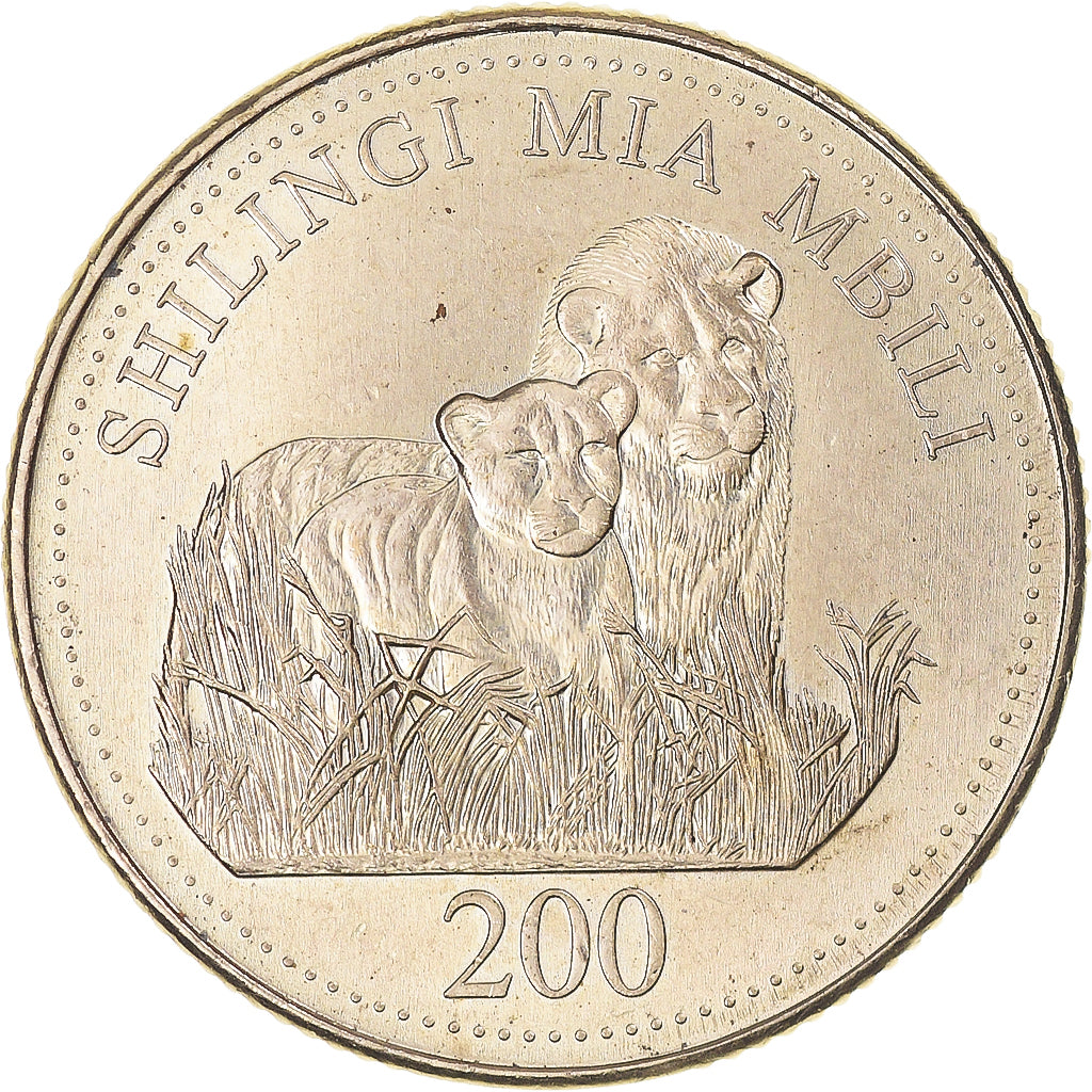 Tanzania, 200 Shilingi, 1998