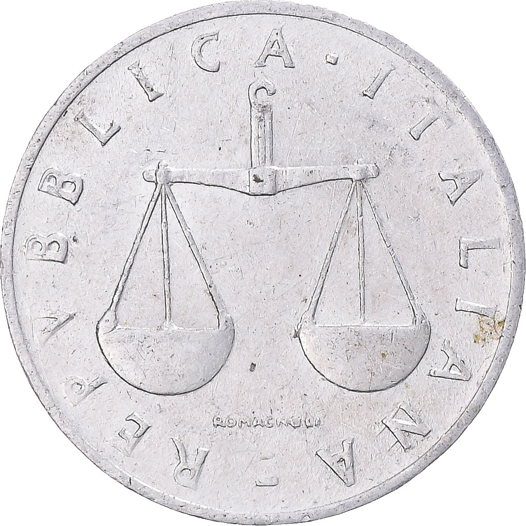 Monnaie, Italie, Lira, 1955