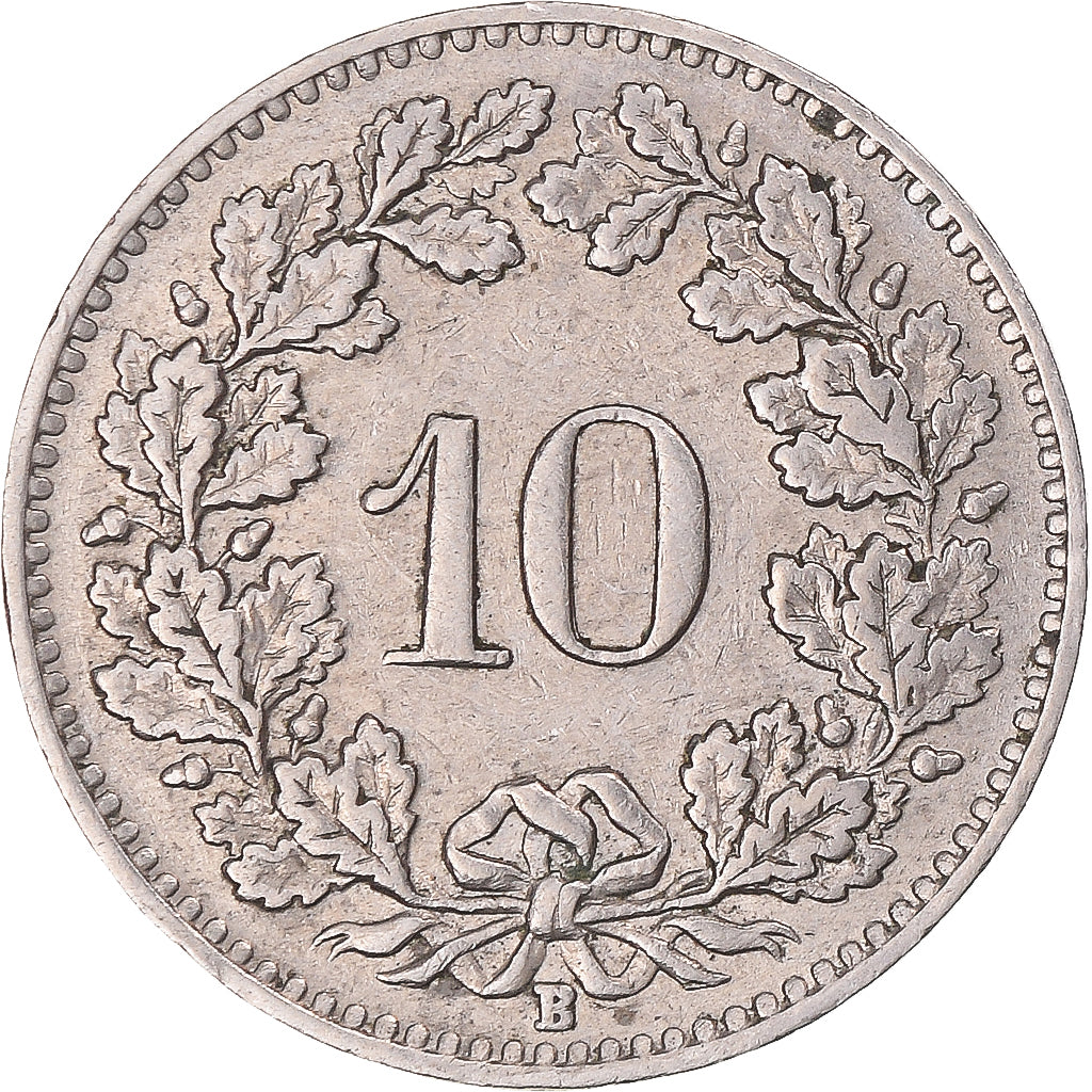 Coin, Switzerland, 10 Rappen, 1947