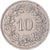 Coin, Switzerland, 10 Rappen, 1947
