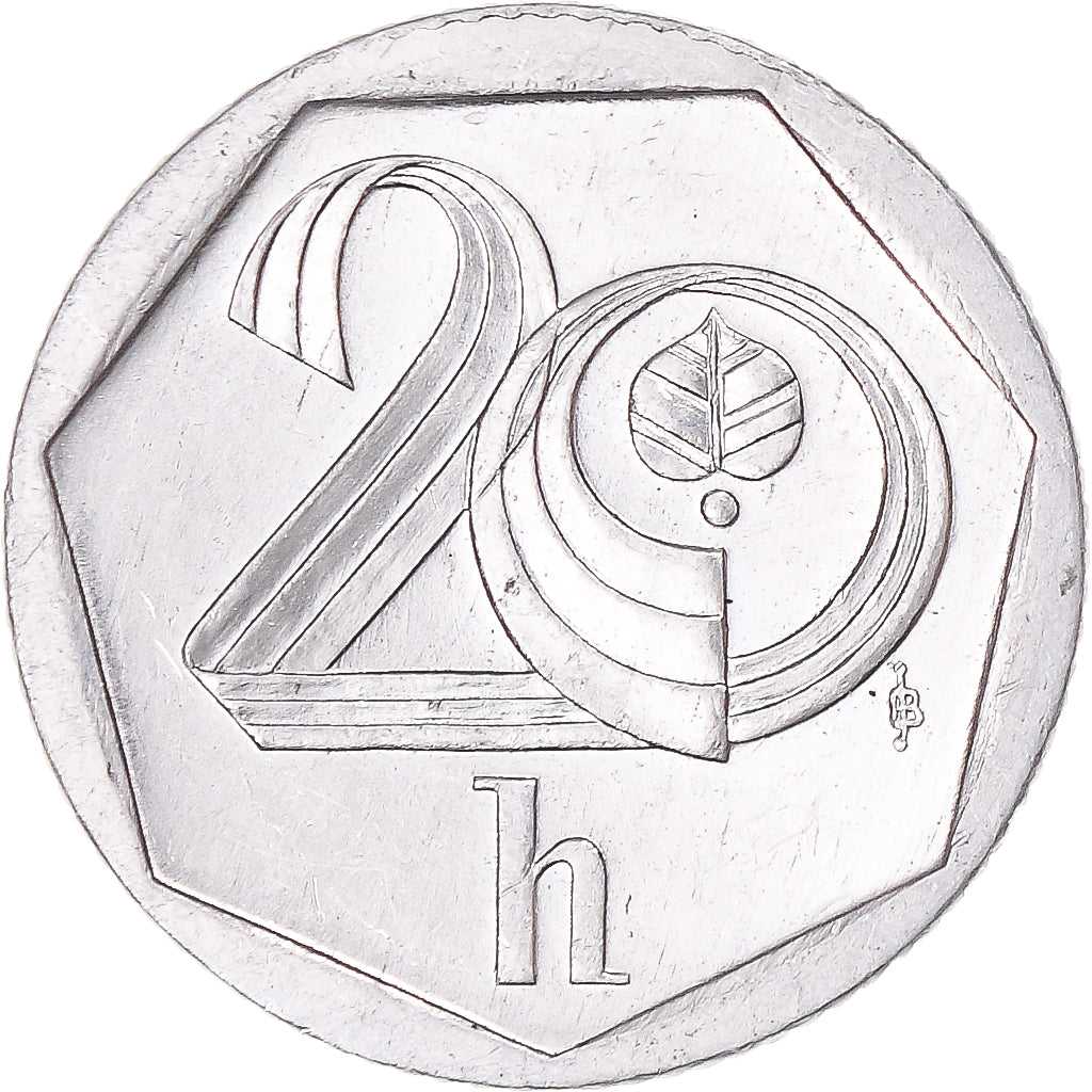 Moneda, República Checa, 20 Haleru, 2000