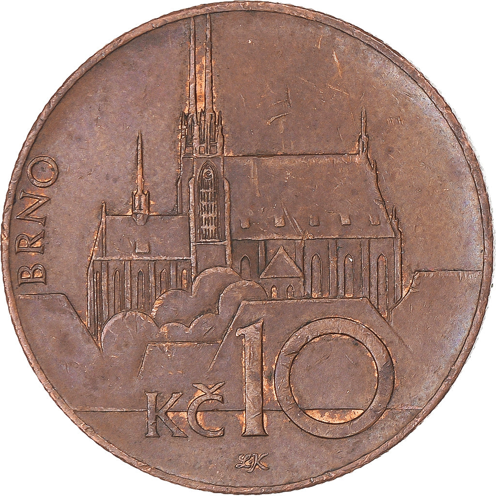 Moneta, Czechy, 10 Korun, 2013