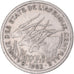 Coin, Central African States, 50 Francs, 1982