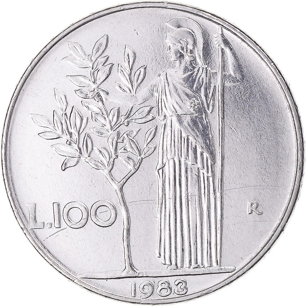 Moneda, Italia, 100 Lire, 1983