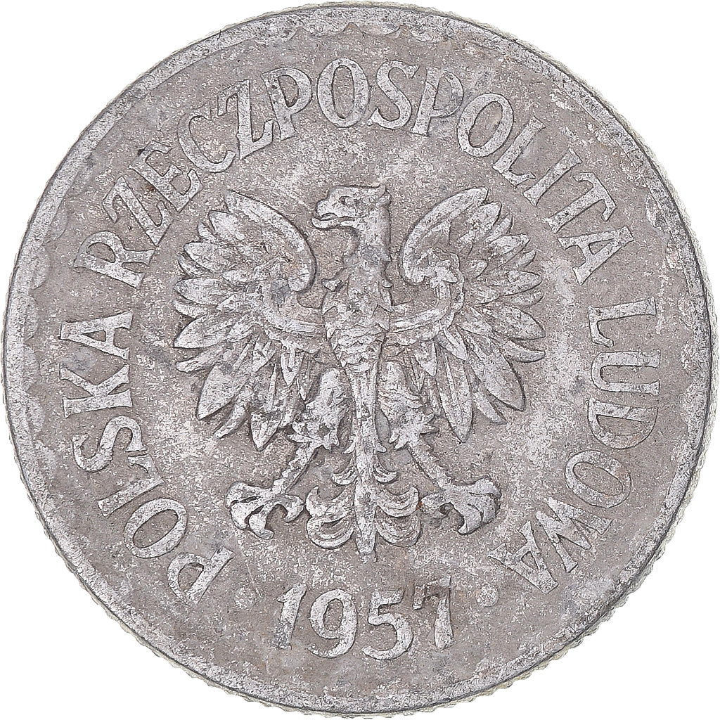 Moneta, Polska, Zloty, 1957