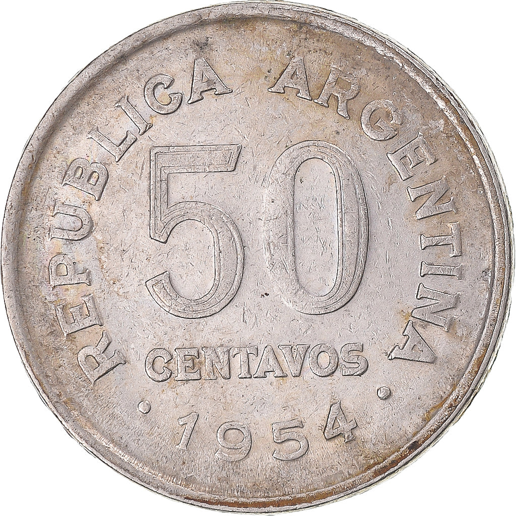 Munten, Argentinië, 50 Centavos, 1954