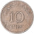 Moneta, Danimarca, 10 Öre, 1949