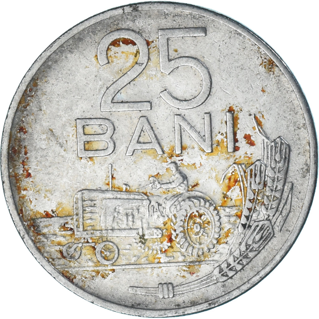 Monnaie, Roumanie, 25 Bani, 1960