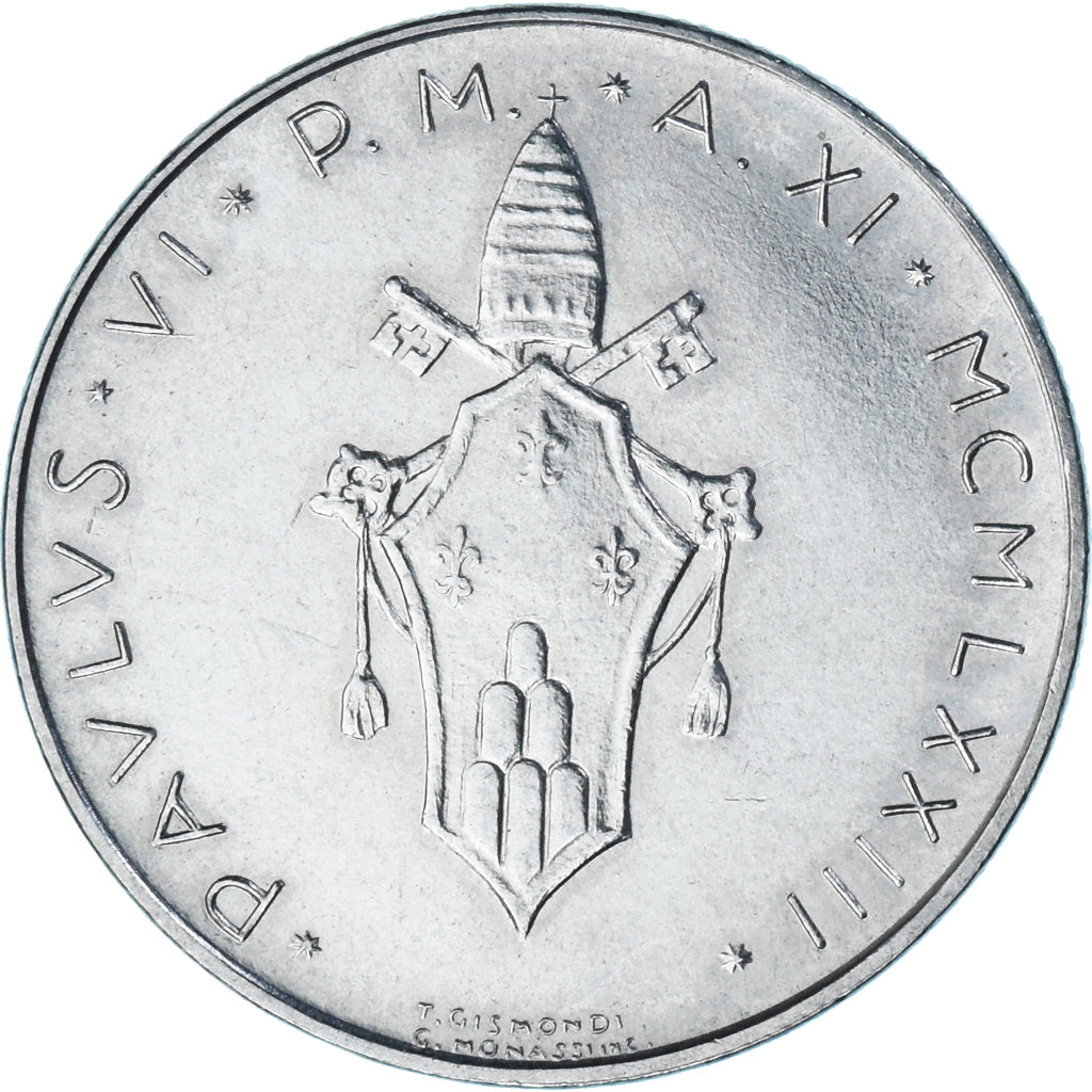 Vatican, 100 Lire, 1973