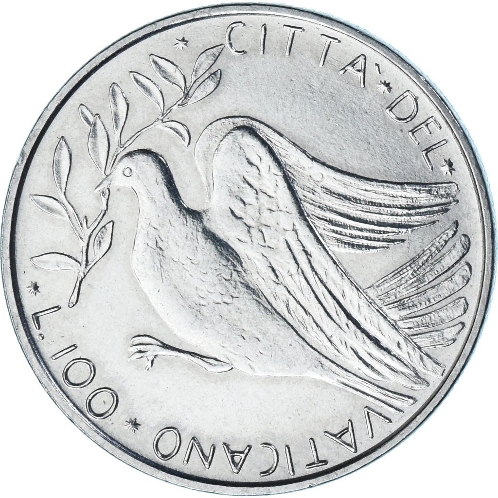 Vatican, 100 Lire, 1973