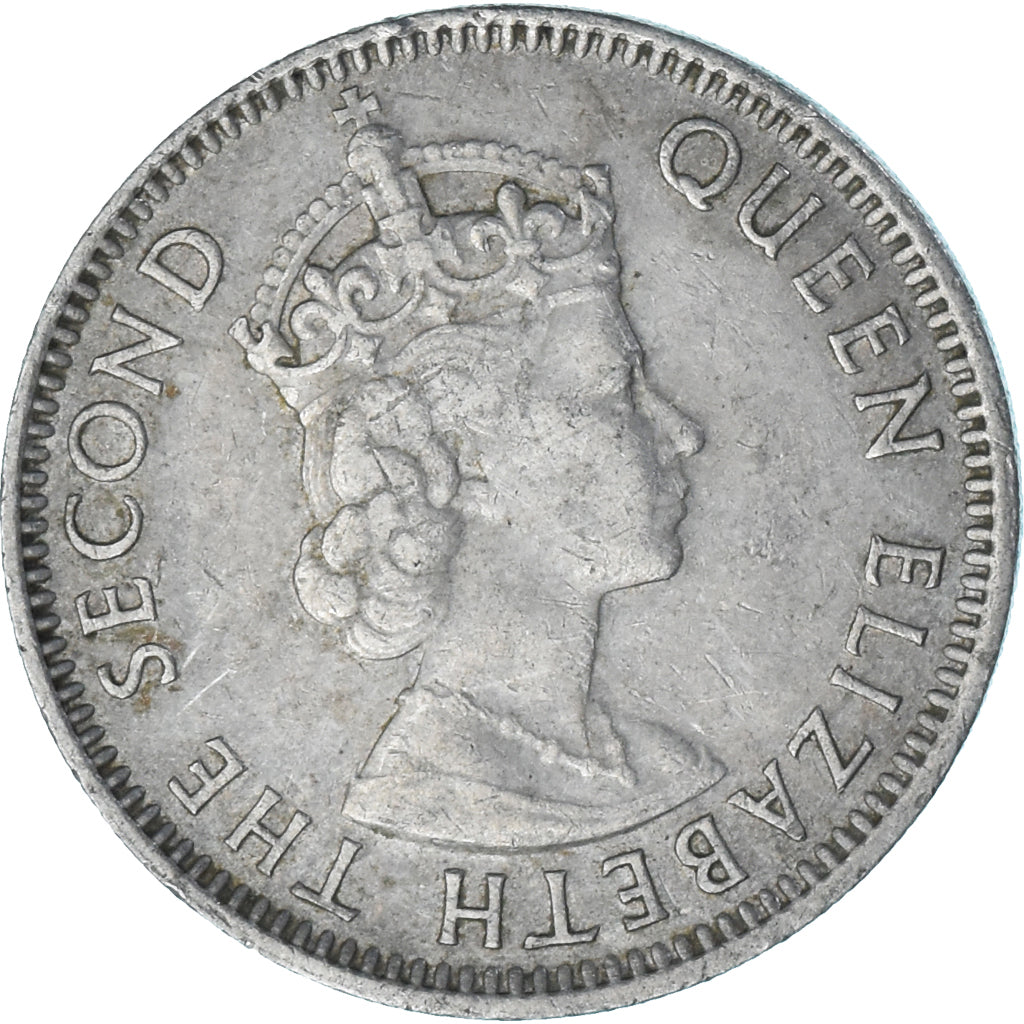 Coin, Belize, 25 Cents, 1985