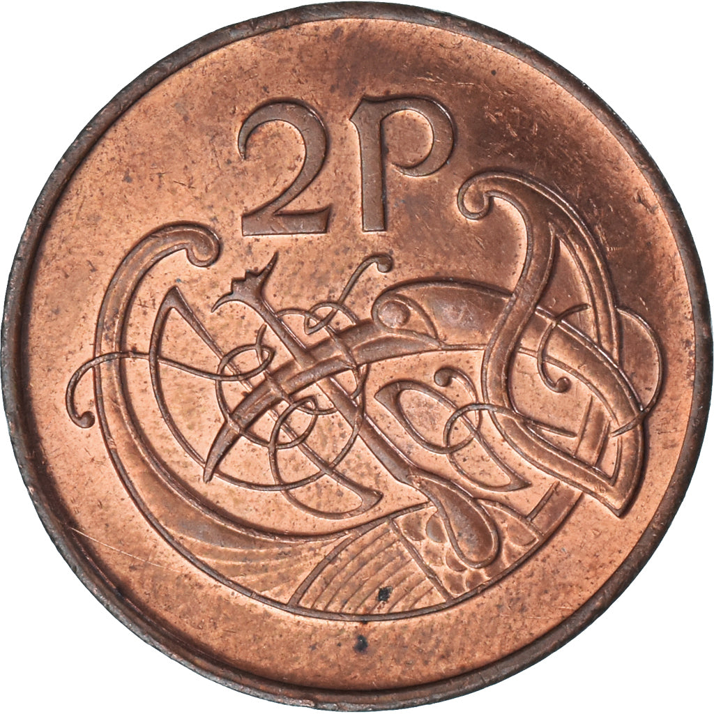 Münze, Ireland, 2 Pence, 1982