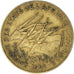Moneta, Państwa Afryki Środkowej, 10 Francs, 1992