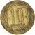 Coin, Central African States, 10 Francs, 1992