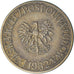 Moneta, Polonia, 5 Zlotych, 1982