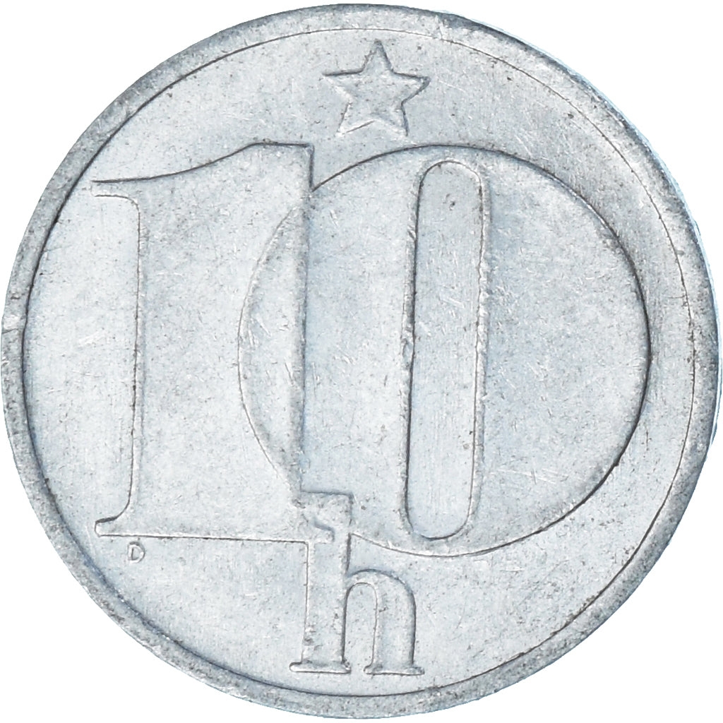 Munten, Tsjecho-Slowakije, 10 Haleru, 1983
