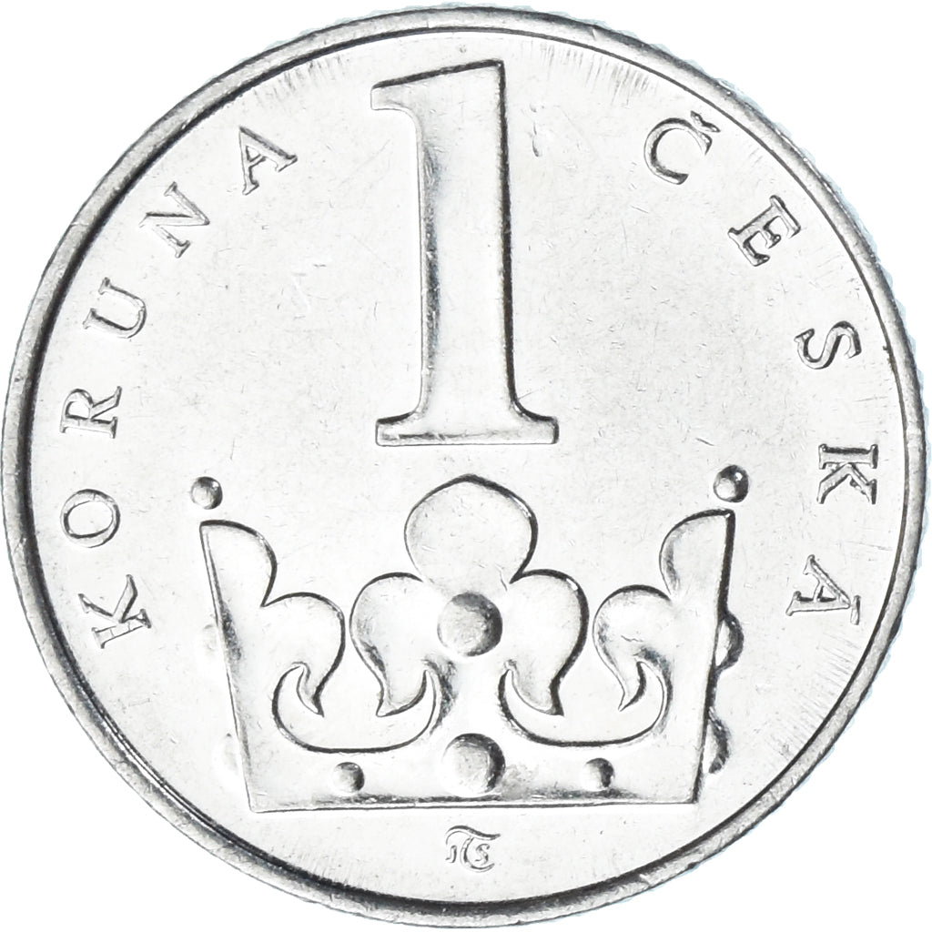 Münze, Tschechische Republik, Koruna, 1993