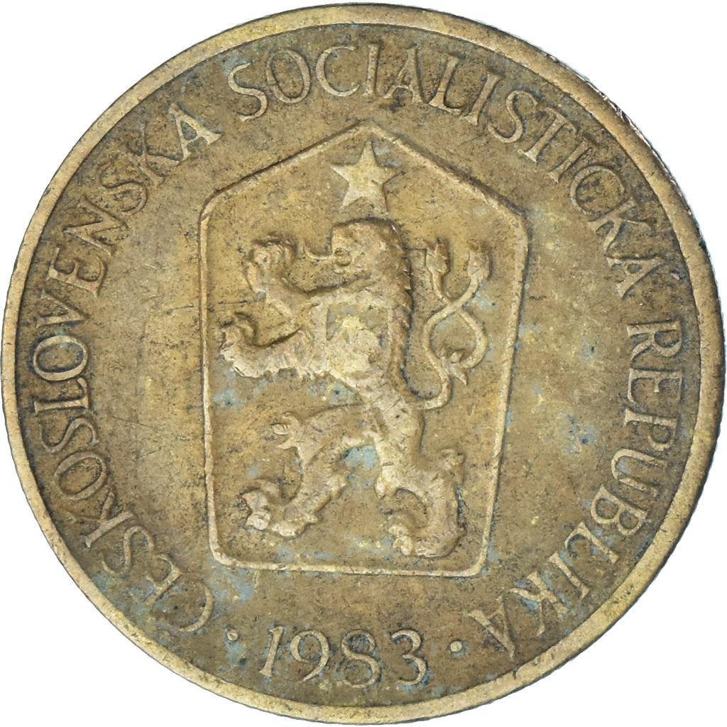 Coin, Czechoslovakia, Koruna, 1983