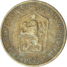 Coin, Czechoslovakia, Koruna, 1983