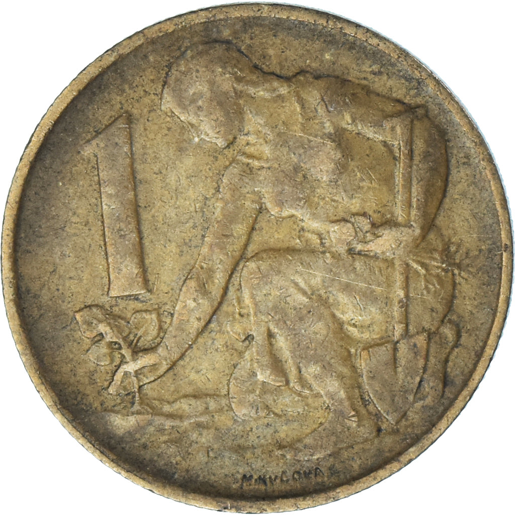Coin, Czechoslovakia, Koruna, 1983