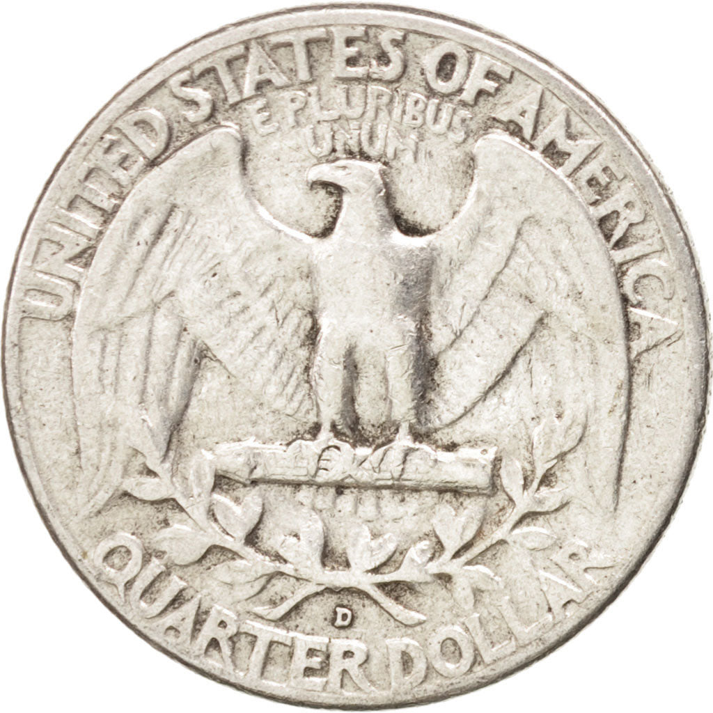 Coin, United States, Washington Quarter, Quarter, 1960, U.S. Mint, Denver
