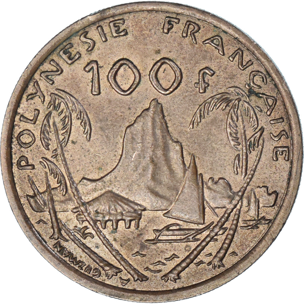 Moneda, Polinesia francesa, 100 Francs, 2003