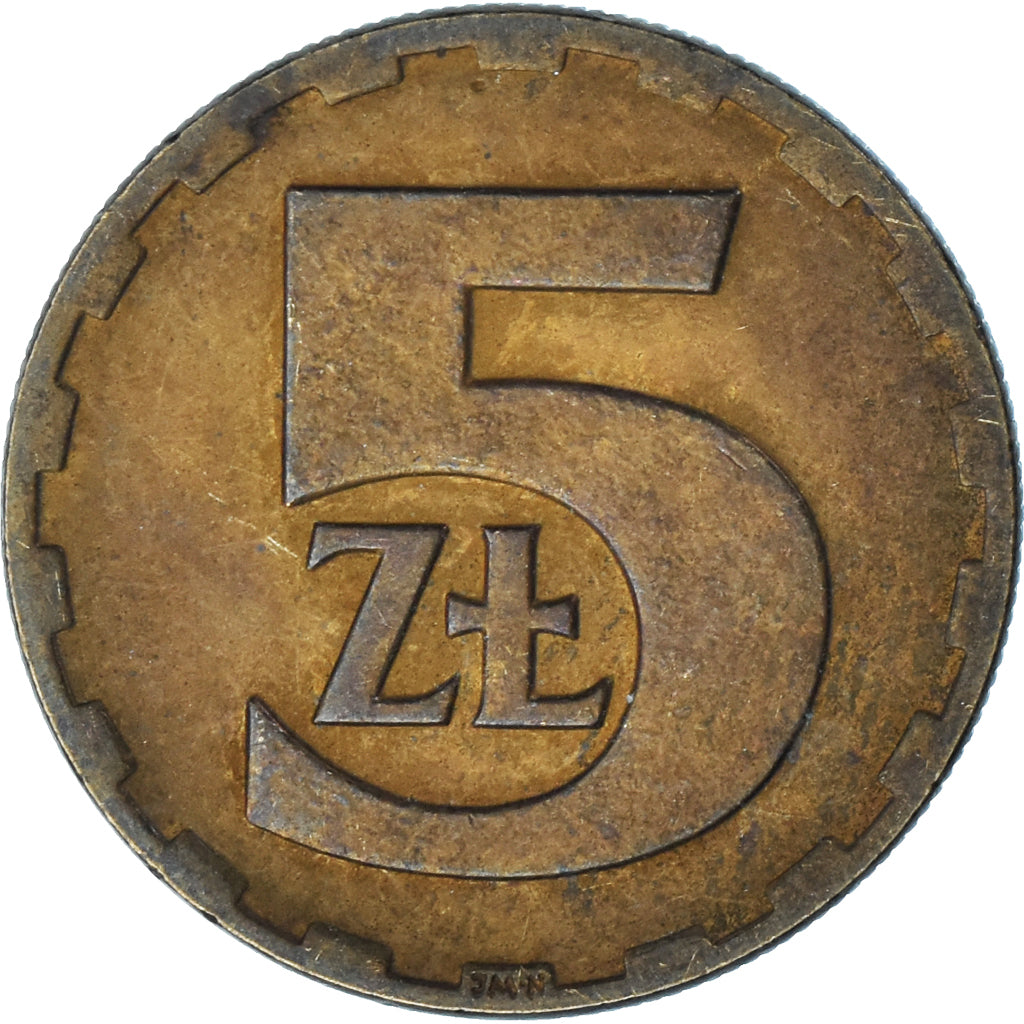 Polen, 5 Zlotych, 1976