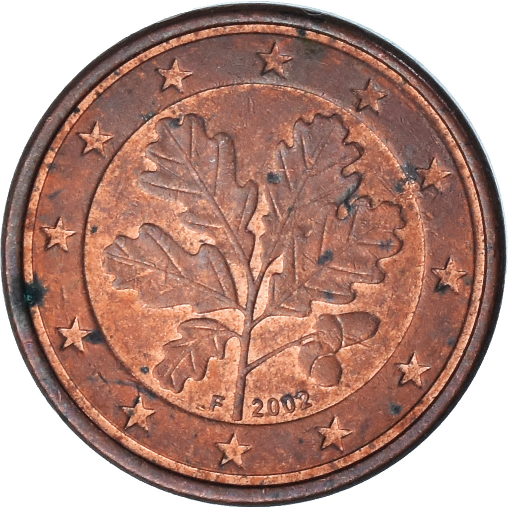 Bundesrepublik Deutschland, Euro Cent, 2002