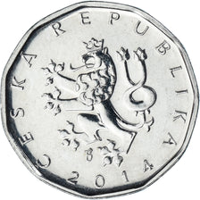 Czech Republic, 2 Koruny, 2014