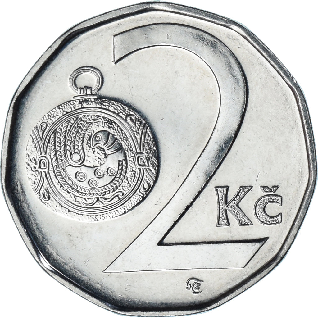 Czech Republic, 2 Koruny, 2014