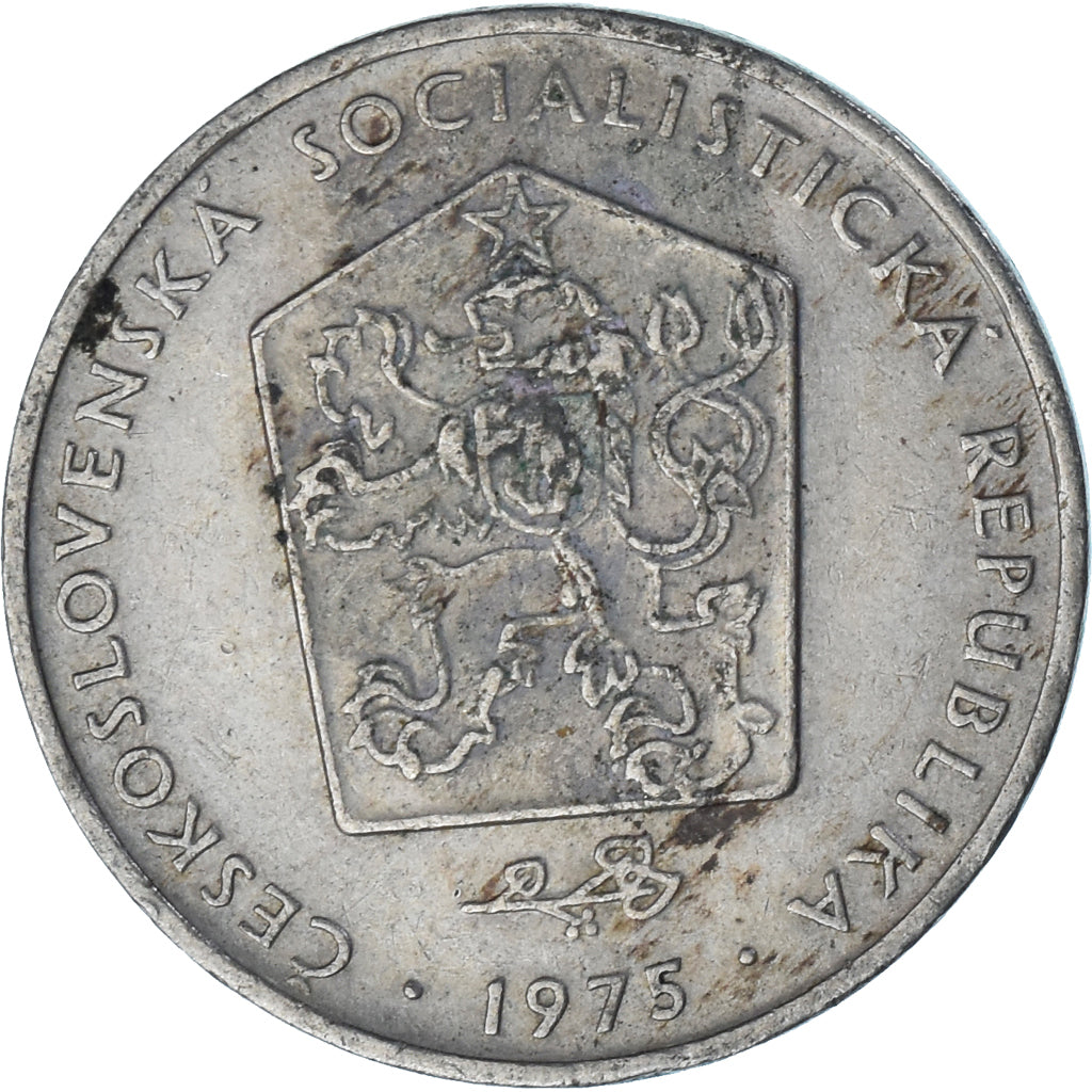 Czechoslovakia, 2 Koruny, 1975