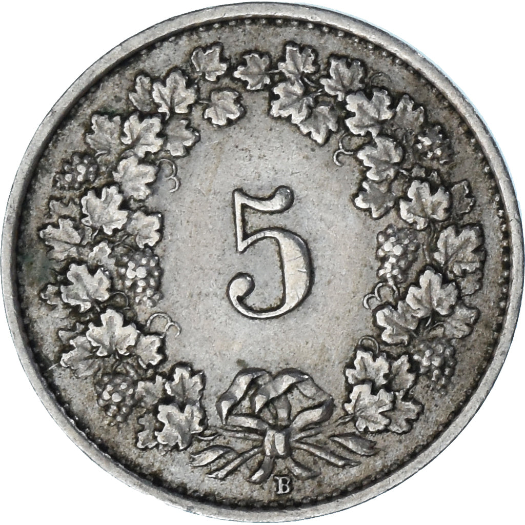 Switzerland, 5 Rappen, 1943