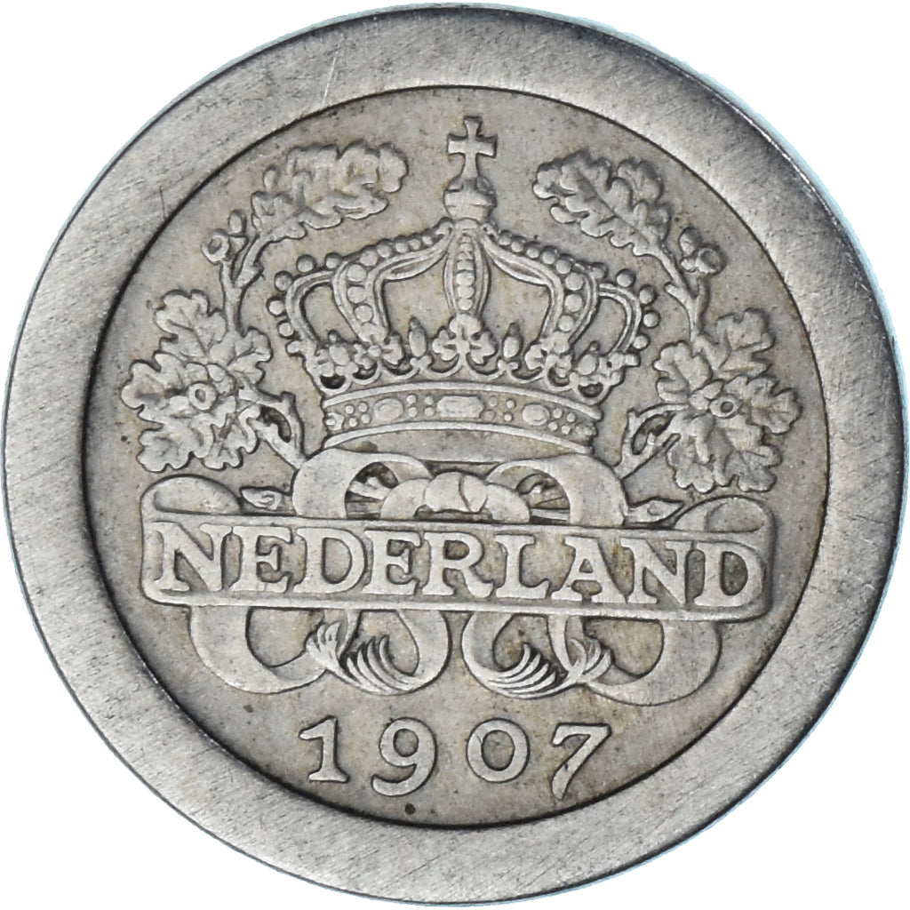 Monnaie, Pays-Bas, 5 Cents, 1907