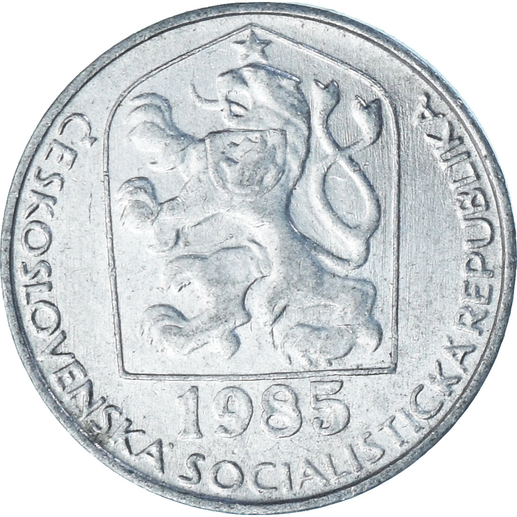 Munten, Tsjecho-Slowakije, 10 Haleru, 1985