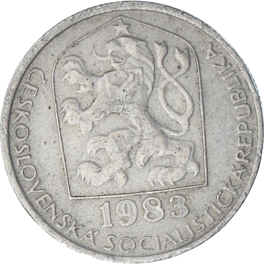 Czechoslovakia, 50 Haleru, 1983