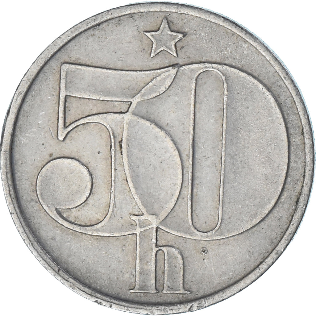Czechoslovakia, 50 Haleru, 1983