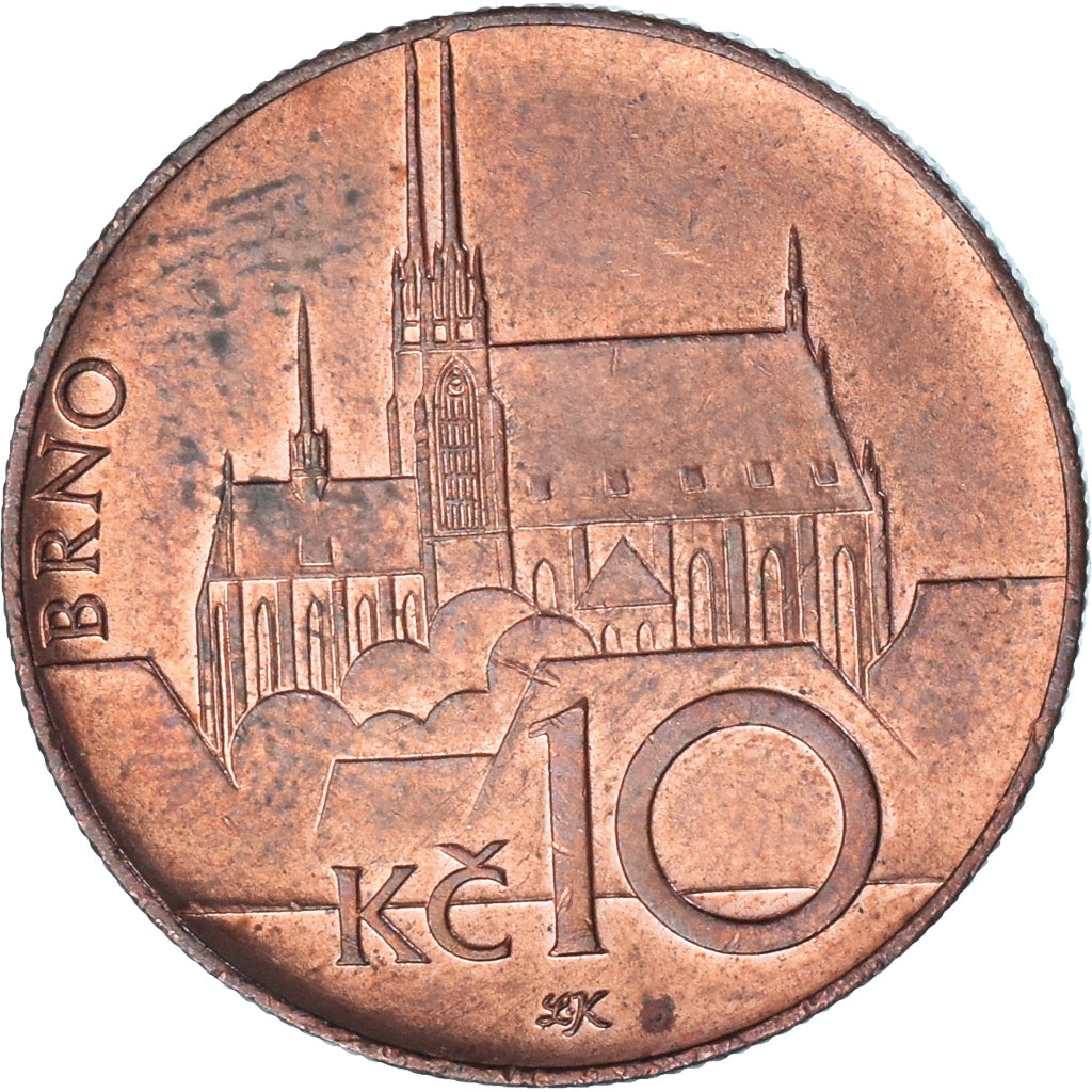 Munten, Tsjechische Republiek, 10 Korun, 2009