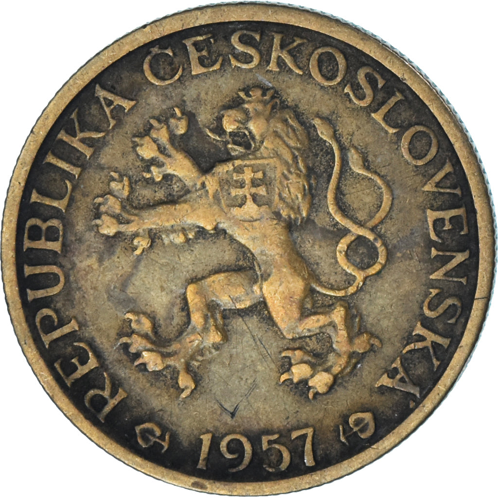 Coin, Czechoslovakia, Koruna, 1957