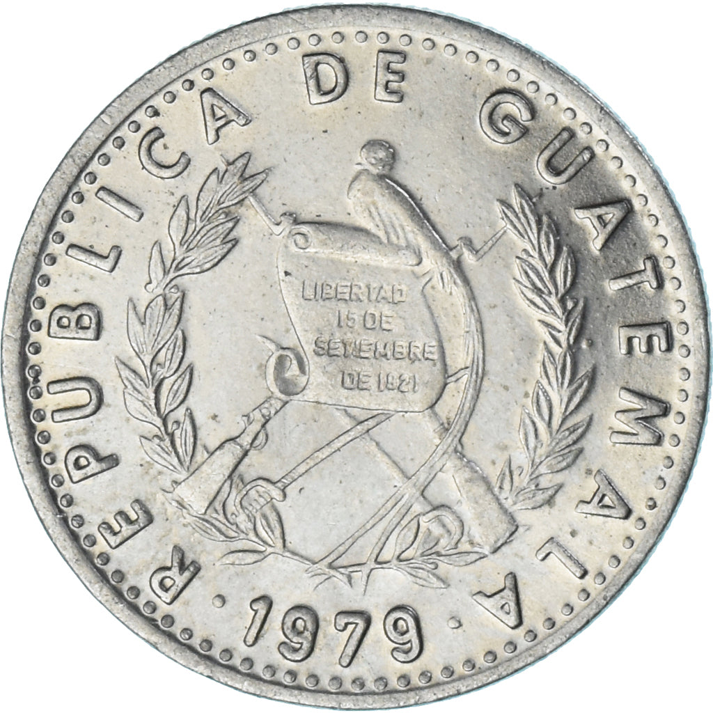 Moneta, Guatemala, 10 Centavos, 1979