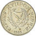 Moneta, Cypr, 2 Cents, 1983